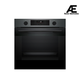 Bosch HUA716EG0I Series 4 Built-in Oven with Added Steam 60 cm Black Stainless Steel