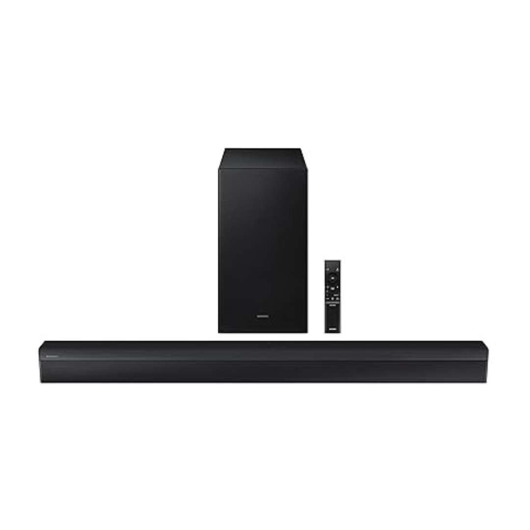 Samsung 370 W 3.1 ch (HW-B650D/XL) Dolby Soundbar, Center Firing Speakers, Surround Sound Expansion, DTS Virtual:X, Bluetooth, HDMI, Optical in (Black)