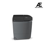 Whirlpool 9 Kg 5 Star Semi-Automatic Top Loading Washing Machine (HYDROWASH ELITE 9.0 MIDNIGHT GREY(10YR), 3D Wave Technology)
