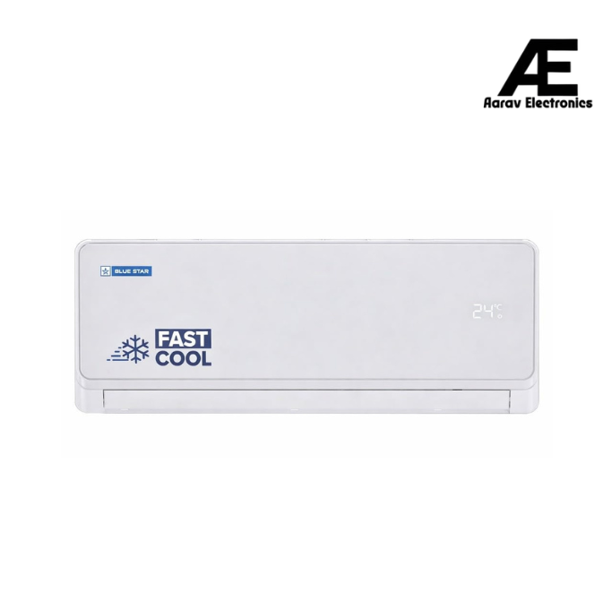 Blue Star IA518EXU 1.5 Ton 5 Star Inverter Split Air Conditioner | 5-in-1 Convertible | Copper Condenser | DigiQ Hepta Sensor | PM2.5 Filter | White