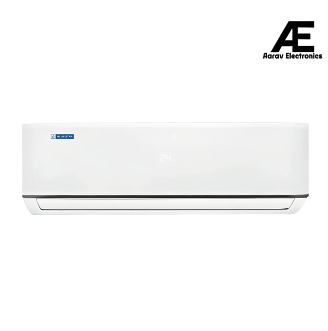 Blue Star IB312DXU 1 Ton 3 Star Inverter Split Air Conditioner | 5-in-1 Convertible Cooling | Copper Condenser | Turbo Cool | White