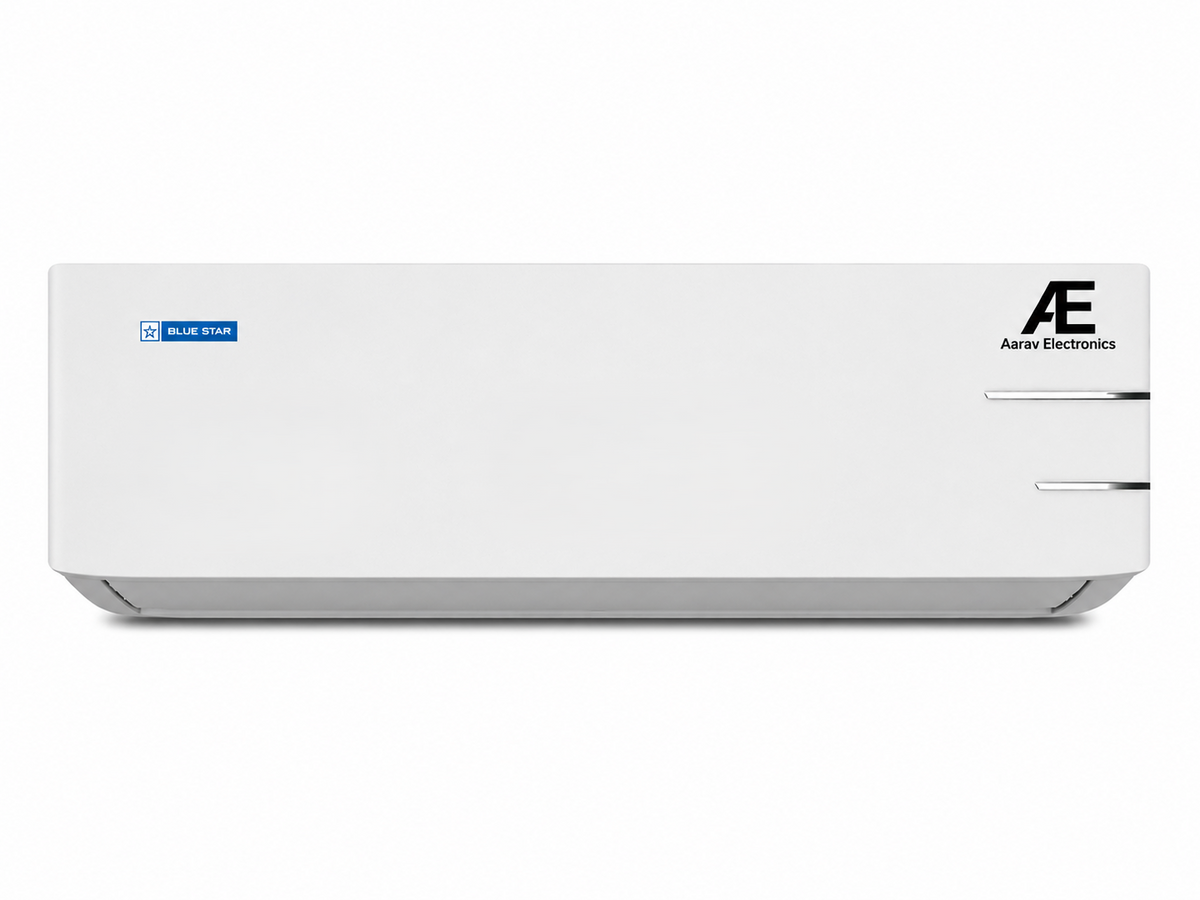Blue Star 1.3 Ton 3 Star, Inverter Split AC (Copper,Convertible 5 in 1 Cooling, Auto Defrost, Multi Sensors, Dust Filters, Blue Fins, IC315YNU,White)