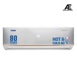 Blue Star 1.5 Ton 3 Star Hot and Cold Inverter Split AC (Copper,Convertible 5 in 1 Cooling, Smart Ready, AI Pro, Multi Sensors, Dust Filter, Blue Fins, Self Diagnosis, IC318DCUHC, White)