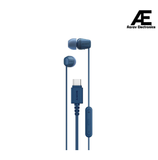 Sony IER-EX15C Wired in Ear Type C Headphones, in-Line Remote for Volume &amp; Mute Function with Mic, Tangle Free Serration Wire, Compatible with USB-C Devices, High Sound Quality (Blue) (Open box / without box)