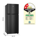 IFB Smart Choice 243L 2 Star Tru Convertible 10-in-1 Frost Free Double Door Refrigerator (IFBFF-2902NKSET, Metal Black, 360 Degree Cooling, Extraordinary Space)