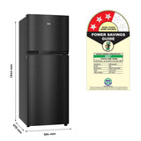 IFB Smart Choice 241L 3 Star Tru Convertible 10-in-1 Advanced Inverter Frost Free Double Door Refrigerator (IFBFF-2913DKSET, Metal Black, 360 Degree Cooling, Extraordinary Space)