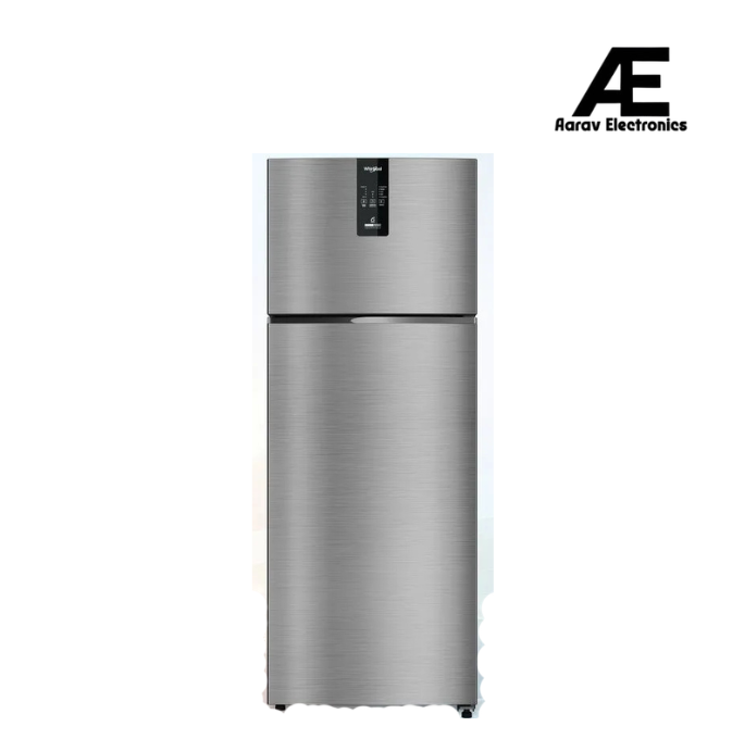 Whirlpool IntelliFresh 467L 2 Star Inverter Convertible Frost Free 3-Door Refrigerator with 5-in-1 Convertible Modes, Sealfresh Technology & Microblock Technology, Illusia Steel – IF INV CNV 515 ILLUSIA STEEL(2S)-Y (22444)