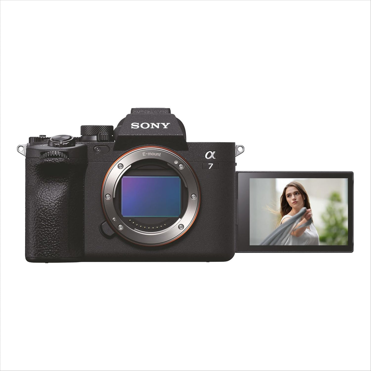 Sony Alpha ILCE-7M4K Full-Frame Hybrid Camera 33MP Interchangeable-Lens Mirrorless Camera with 28-70mm Digital Zoom Lens | 4K 60P Video Recording | Real-Time Eye AF for Humans, Birds, Animals - Black