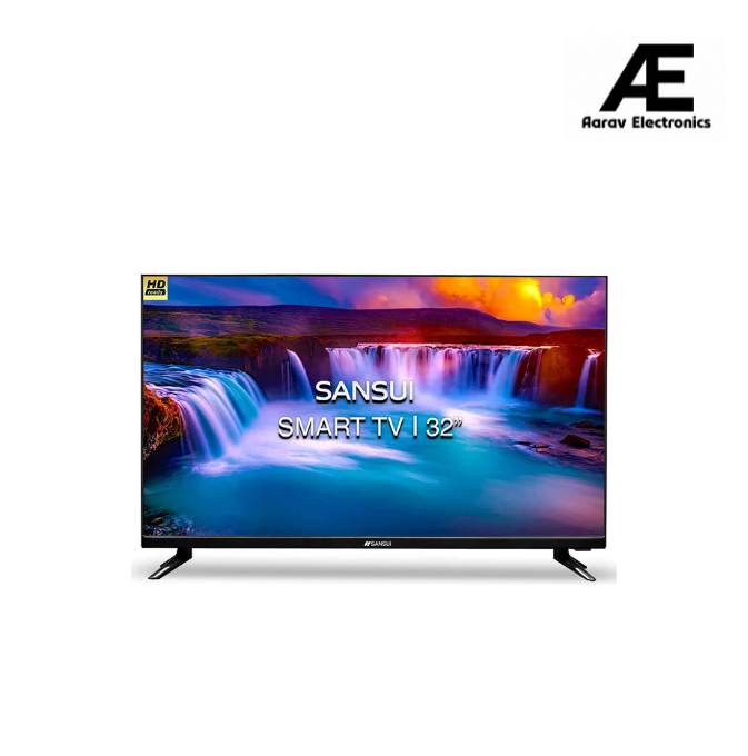 Sansui 80cm (32 inches) HD Ready Smart LED TV JSY32SKHD (BLACK) With Bezel-less Design