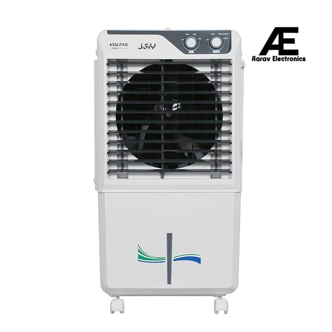 Voltas Joy 26, Room Air Cooler for Home, Honey Comb Cooling Pads with 3 Speed Control Functions, 26 Litres, White