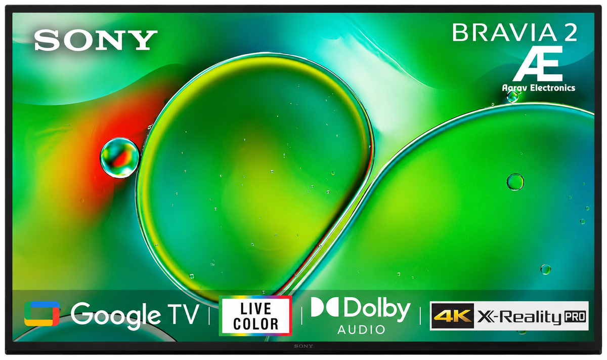 Sony BRAVIA 2 Series 108 cm (43 inches) 4K Ultra HD Smart LED Google TV K-43S30 (Black)