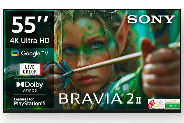 Sony 139 cm (55 inches) BRAVIA 2M2 Series 4K Ultra HD Smart LED Google TV K-55S25M2 (Open box / without box)