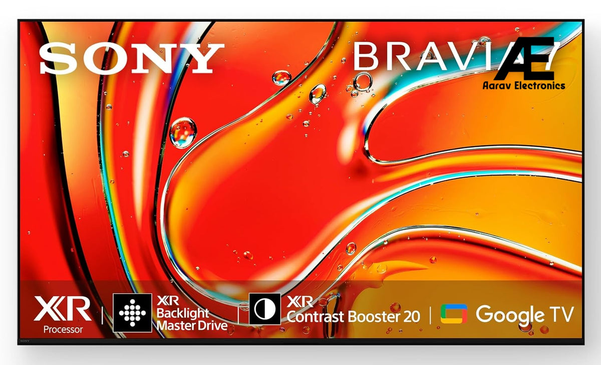 Sony 189 cm (75 inches) BRAVIA 7 4K Ultra HD AI Smart Mini LED Google TV K-75XR70 (Black)