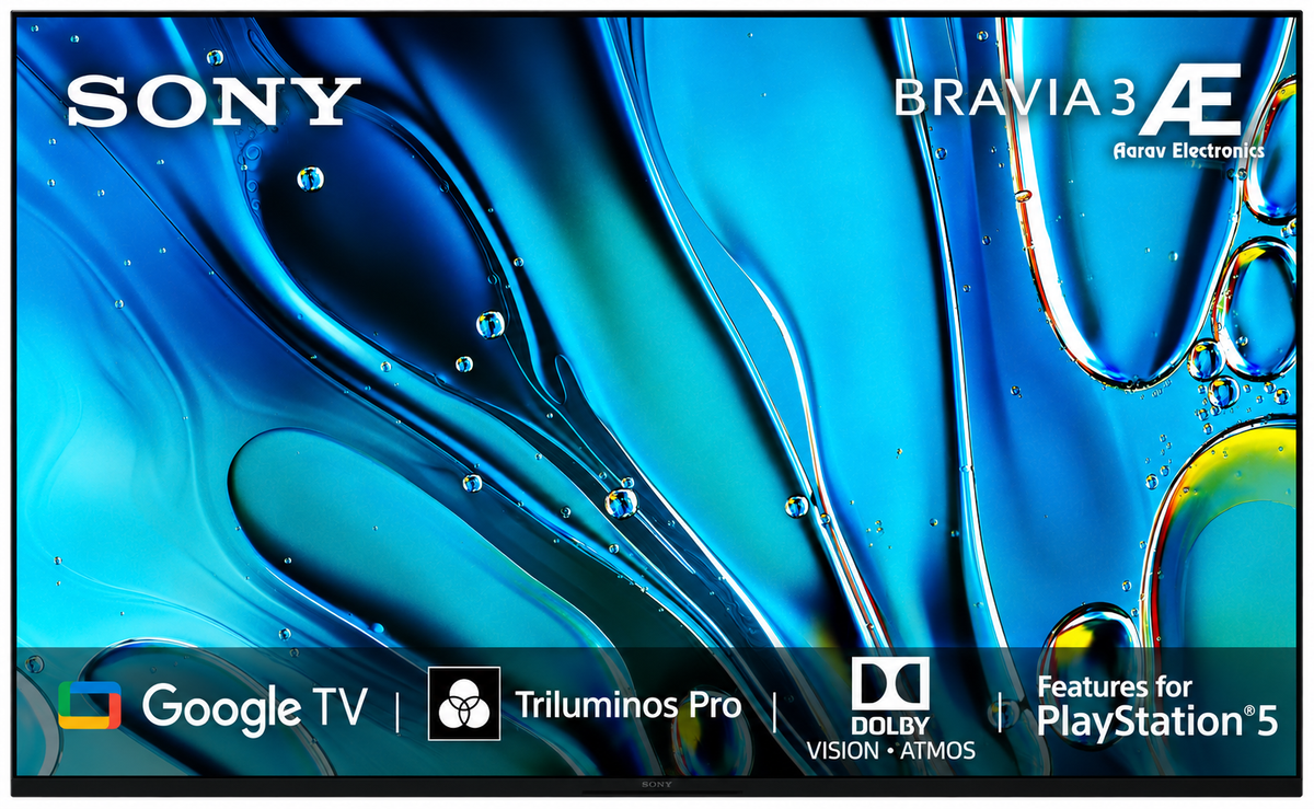 Sony BRAVIA 3 Series 215 cm (85 inches) 4K Utra HD AI Smart LED Google TV K-85S30 (Black)