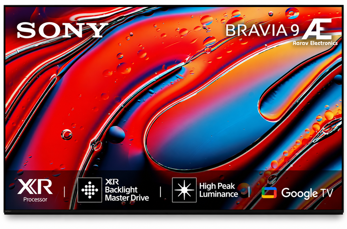 Sony BRAVIA 9 Series 215 cm (85 inches) 4K Ultra HD AI Smart Mini LED Google TV K-85XR90 (Black)