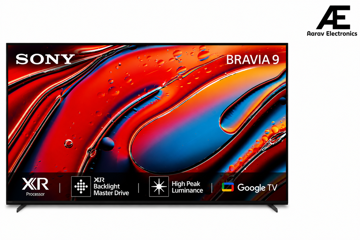 Sony BRAVIA 9 Series 215 cm (85 inches) 4K Ultra HD AI Smart Mini LED Google TV K-85XR90 (Black)