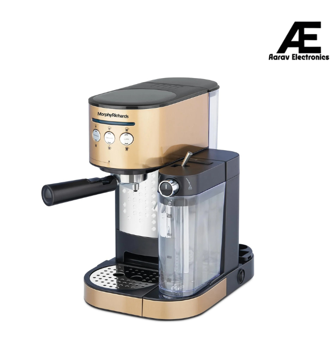 Morphy Richards Kaffeto 1350 W Milk Frother and Coffee Maker