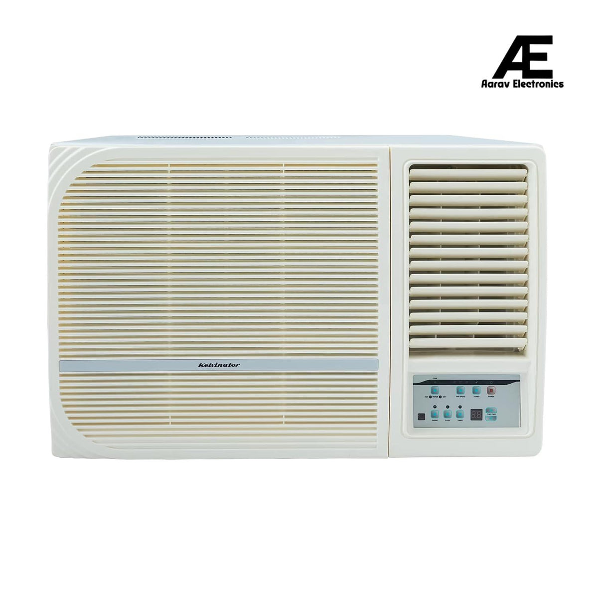Kelvinator 1 Ton 2 Star Fixed Speed 5 In 1 Expandable Window Ac (Copper,White With Blue Fin Coating,PM 2.5 Filter KAW-F12BPSC),5 Year Comprehensive Warranty
