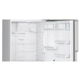 Bosch Series 6 542 L Frost Free Double Door Refrigerator, Freezer on Top, Total No Frost, Brushed Steel Anti-Fingerprint, 186 x 75 cm (KDN76AID0I)