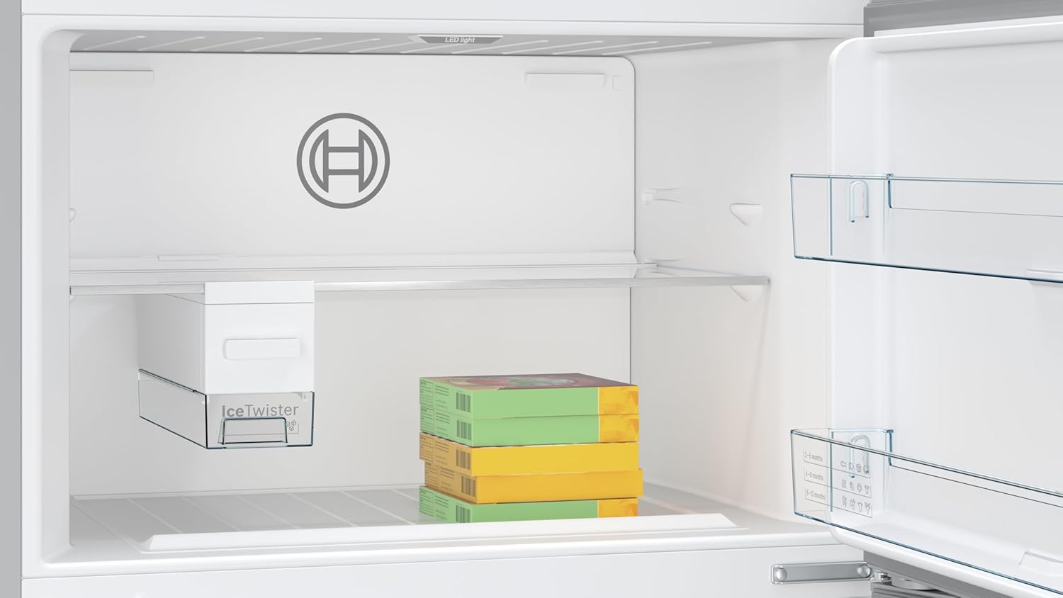 Bosch 641L, 1 Star, Frost Free Inverter Double Door Refrigerator, XXL ...