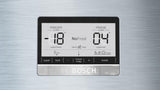 Bosch 641L, 1 Star, Frost Free Inverter Double Door Refrigerator, XXL Space, VitaFresh Plus Technology, Digital Display Panel (2026 Model, KDN86AID0I, Steel Finish)