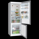 Bosch 508L 2 Star Inverter Frost Free Bottom Freezer Refrigerator (KGN56LB42I, Digital Display, Super Freeze, 80min Convert, Black Glass Door, VitaFresh, MultiAirflow, Home Connect)