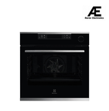 Electrolux 72L 60cm Built-In Oven with 19 Functions, UltimateTaste 700, Glass, Black, KOCBP21XA