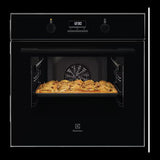 Electrolux 65L 60cm Built-In Oven with 9 Functions, UltimateTaste 500, Glass, Black, KOD3H50BK