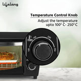 Lifelong OTG 10 Litre – Electric Oven Toaster Griller for Kitchen- 1000 W Auto Shut Off & 30 Minute Timer Control – Machine for Baking Pizza, Cake, Grilling Chicken & Toasting Bread at Home (LLOT10)