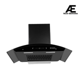 Faber 90 cm 1500 m³/hr Autoclean Kitchen Chimney (HOOD MAGNUS IN HC SC FL EBK 90, Filterless technology, Touch with Gesture, Black