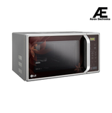 LG 21 L Convection Microwave Oven (MC2145BPG, Silver Dancing Floral, With Starter Kit) (Open Box / Without Box)