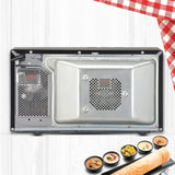 LG 21 L Convection Microwave Oven (MC2146BG, Glossy Black, with Glass Door, 151 Auto Cook Menu, Quartz Heater, Health Plus Menu)