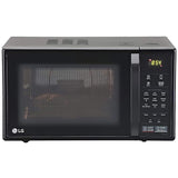 LG 21 L Convection Microwave Oven (MC2146BG, Glossy Black, with Glass Door, 151 Auto Cook Menu, Quartz Heater, Health Plus Menu)