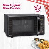 LG 28 L Convection Microwave Oven (MC2846BD, Black, Health Plus Menu | 251 Auto Cook Menu)