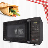 LG 28 L Convection Microwave Oven (MC2846BD, Black, Health Plus Menu | 251 Auto Cook Menu)