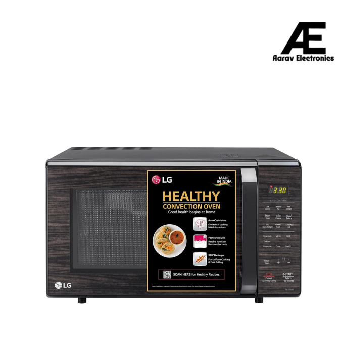 LG 28 L Convection Microwave Oven (MC2846BD, Black, Health Plus Menu | 251 Auto Cook Menu) - 2023 Model