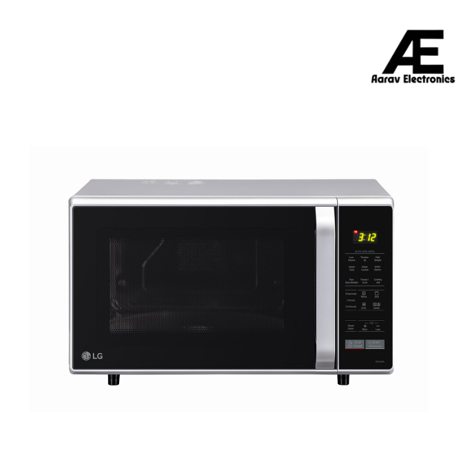LG 28L Convection Microwave Oven with Health Plus Menu, Stainless Steel Cavity & EasyClean™, Silver (MC2846SL)
