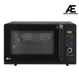 LG 28 L Charcoal Convection Microwave Oven with 301 Auto Cook Menu, Floral Black(MC3286BLU)
