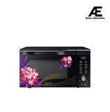 Samsung 32L Convection Microwave Oven (MC32K7056CH/TL, Black &amp; Pattern, 10 Yr warranty)