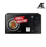 Samsung 23 L Grill Microwave Oven (MG23A3515AK/TL, Black, Various Auto Cook Programs, Keep Warm, Quick Defrost, LED Display, Ceramic Enamel Cavity, Wire Rack with 10 year warranty)
