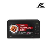 LG 20 L Grill Microwave Oven (MH2044DB, Black, Quartz Heater, I-Wave Technology, Indian Cuisine, Auto Cook Menu, Steam Clean, Anti-Bacterial Cavity &amp; Health plus Menu)