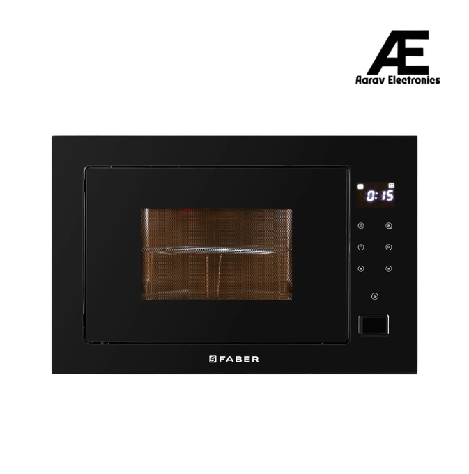 Faber 25 L Built-in Microwave Oven with Grill, 8 Auto Cook Menus & Electronic Push Button Control - MICROWAVE FBIMWO 25 SG