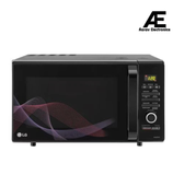 LG MJ2887BHTM 28L Convection Microwave Oven with Diet Fry™, 271 Auto Cook Menu, Quartz Heater, Stainless Steel Cavity & Black Finish