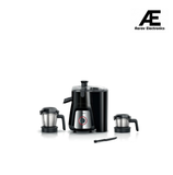 Bosch TrueMixx Pro 1000W Juicer Mixer Grinder (MJ8722A1KI), 2 Jars, Black