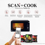 LG 28L Convertible Convection Microwave Oven, Air Fry, Charcoal Lighting Heater™, 331 Auto Cook Menus