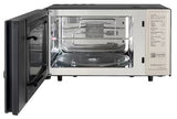 LG 28 L Scan-To-Cook Charcoal Microwave Oven with Healthy Heart™, Charcoal Lighting Heater, Motorised Rotisserie, Black(MJEN286UHW)