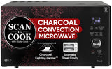 LG 28 L Scan to Cook Wi-Fi Enabled Charcoal Convection Microwave Oven (MJEN286VIW, Black, Stainless steel cavity, Heart Friendly Recipes, Ghee, Diet Fry &amp; 360° Motorised Rotisserie for Bar-be-queing)