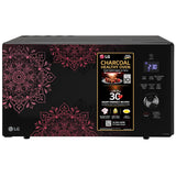 LG 28 L Charcoal Convection Healthy Microwave Oven (MJEN286VI, Black, Healthy Heart, Diet Fry, 360° Motorised Rotisserie &amp; 10 Yr. warranty)