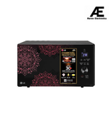 LG MJEN286VI 28L Charcoal Convection Microwave Oven with Healthy Heart Auto Cook, Diet Fry, 360° Motorised Rotisserie & Charcoal Lighting Heater, Black