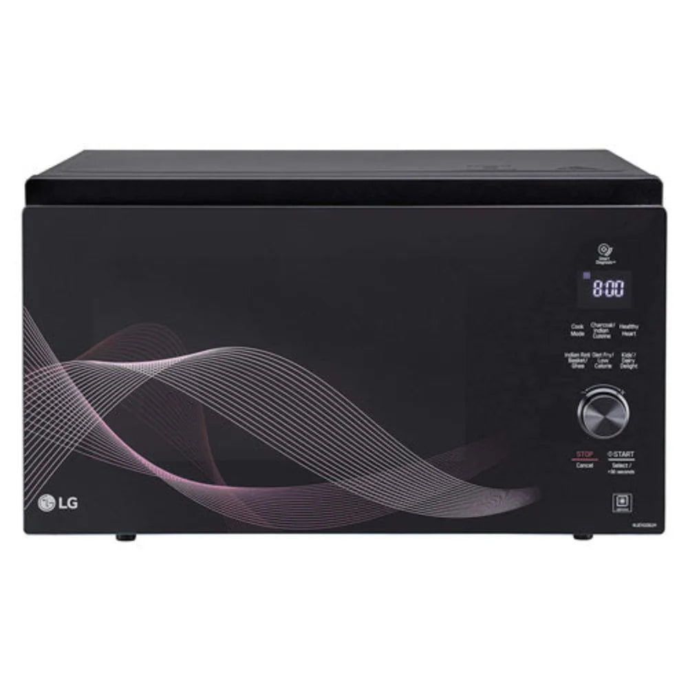 LG MJEN326UH 32L Charcoal Convection Healthy Heart Microwave Oven (Black)
